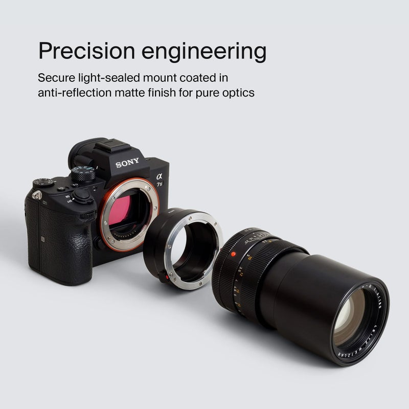 Urth Lens Mount Adapter: Compatible with Leica R Lens to Sony E Camera Body - Image 4